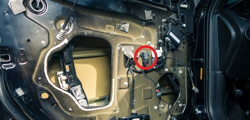 side airbag impact sensor location