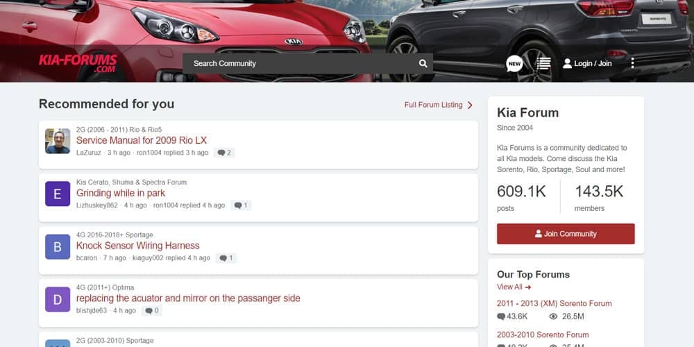 kia forums