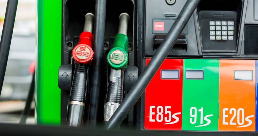 e85 vs gasoline