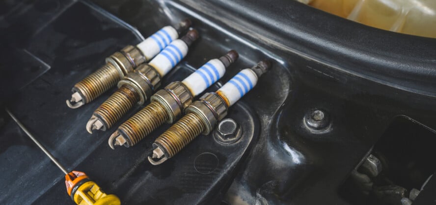 bad gas check engine light flashing