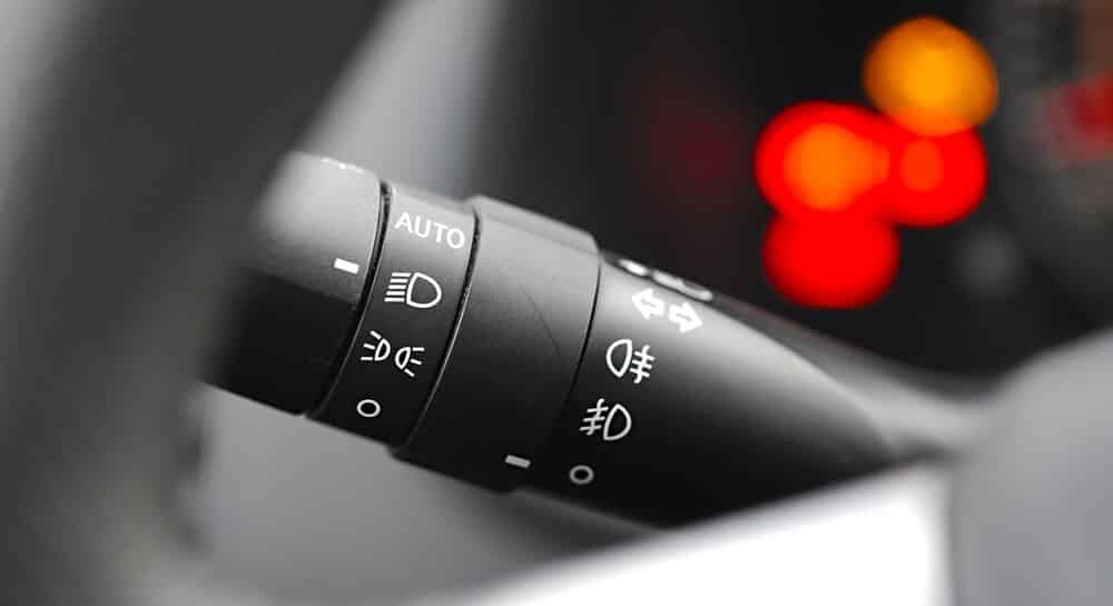 car light switch on