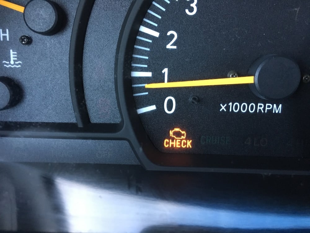 volkswagen cc check engine light flashing