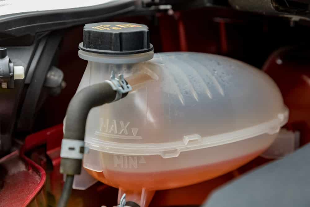 bmw coolant low