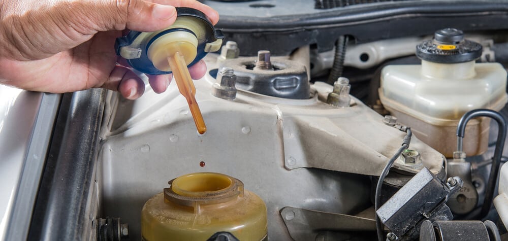 power steering fluid check