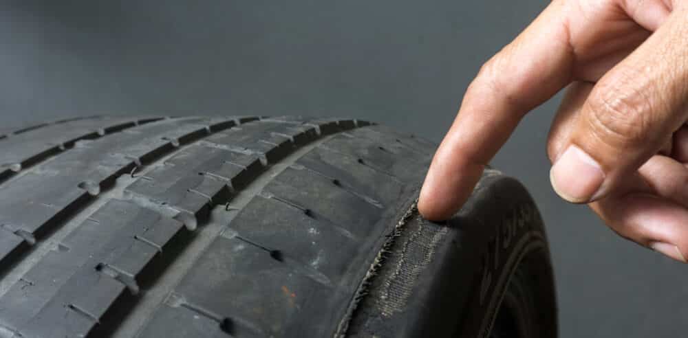 Desgaste desigual de los neumáticos