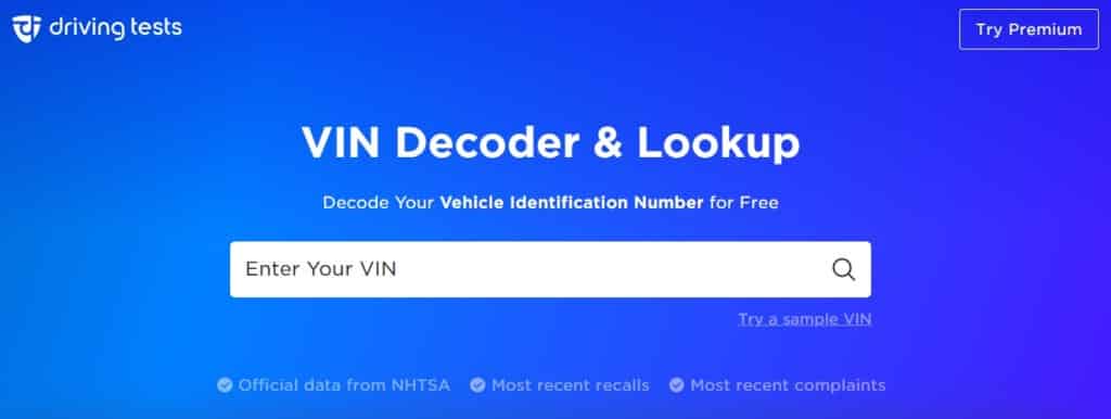 Vin Decoder