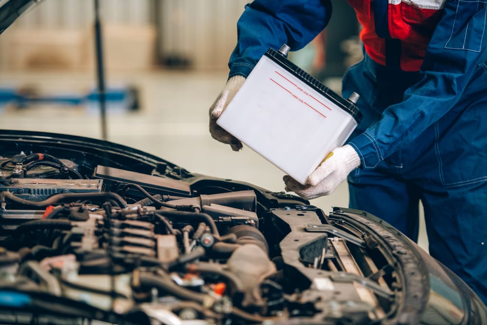 car battery check