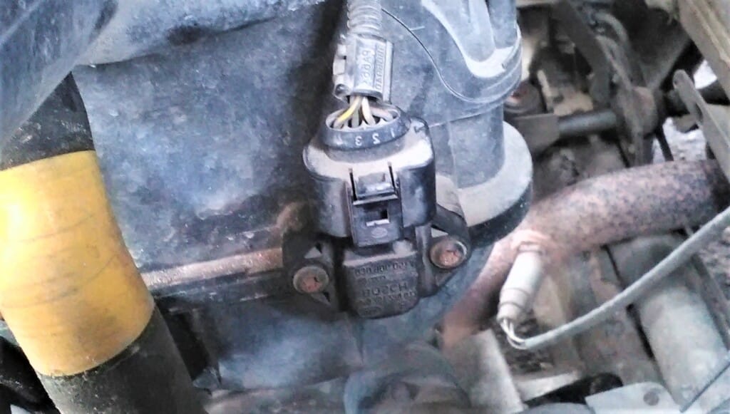 Map Sensor Location