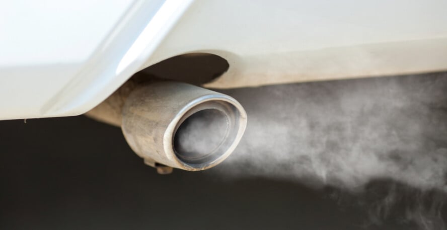 Why Is White Smoke Coming From My Car's Exhaust Tip?