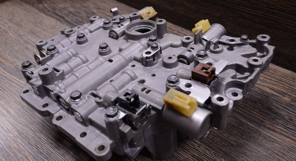 volkswagen ezs transmissionvalve body remains