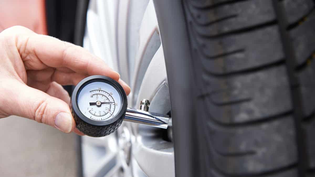 5 in 1 Digital Tire Pressure Gauge Multifunctional Tyre Pressure Sensor Tool 