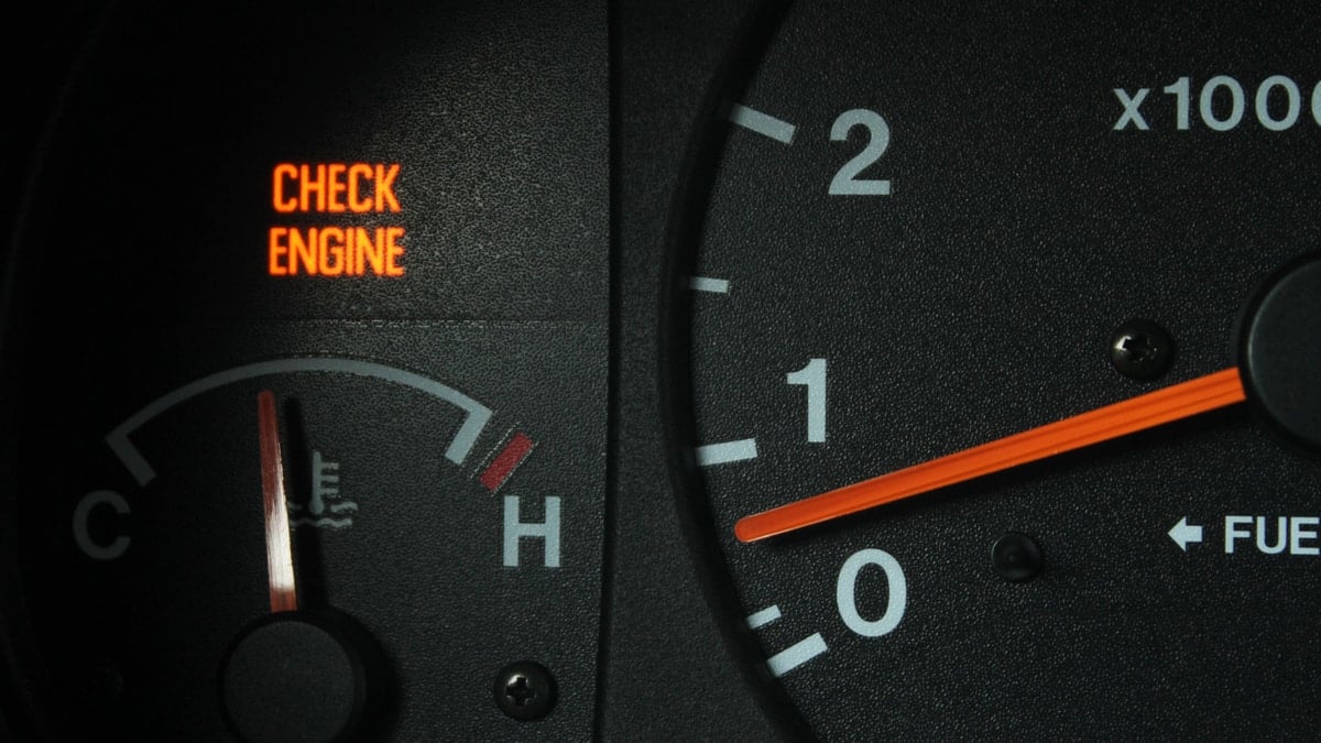 Как сбросить индикатор Check Engine