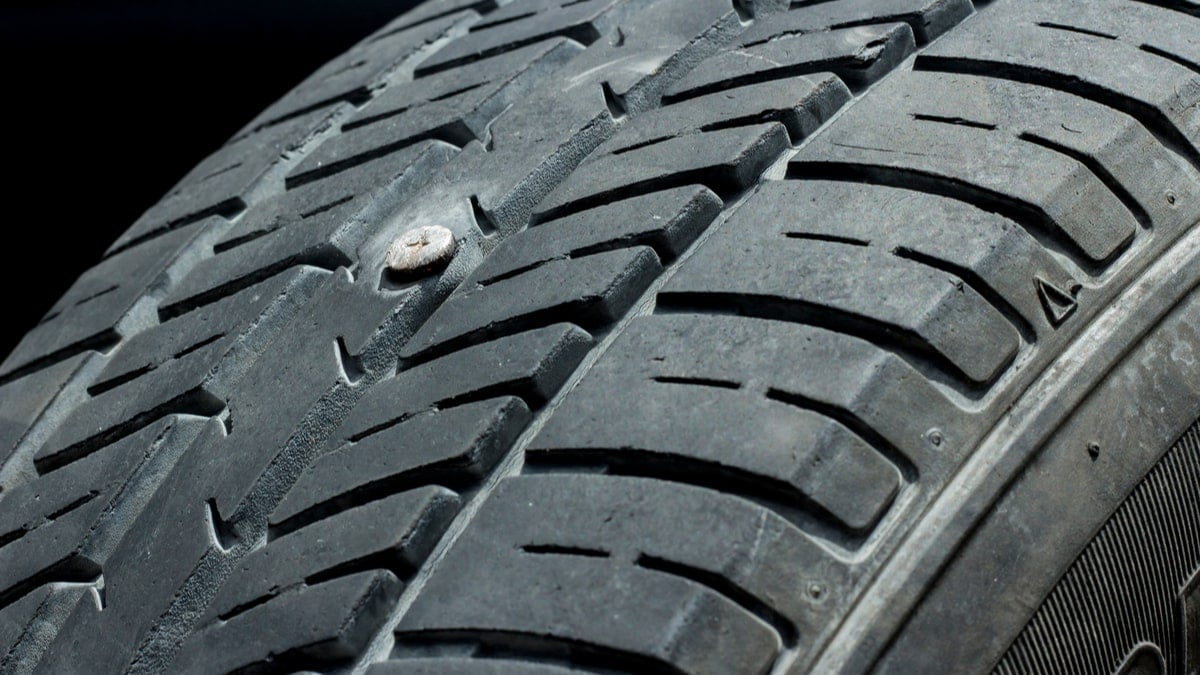 Is It Safe To Drive With A Nail In My Tire