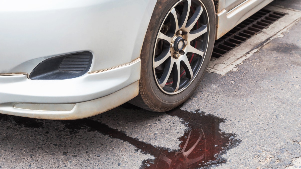 Car Leaking Fluid