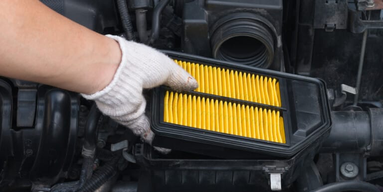 8 Signs Of A Dirty Or Clogged Engine Air Filter