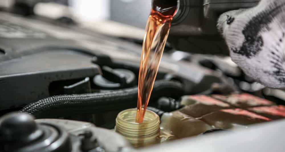 red vs orange coolant