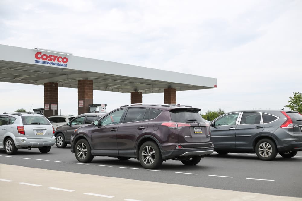 Costco Gas Station Long Lines