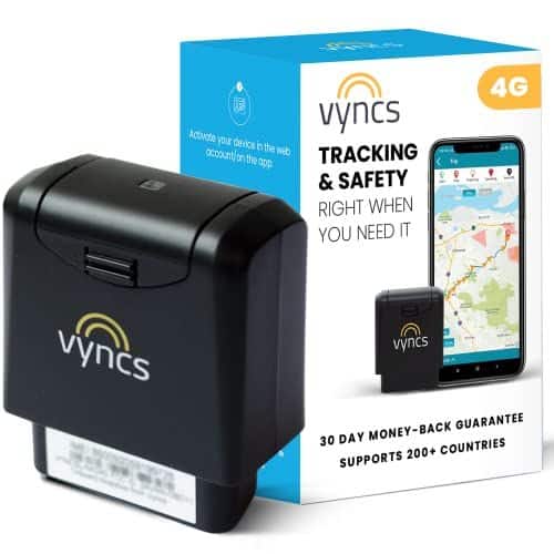 Vyncs 4G LTE GPS Tracker for Vehicles