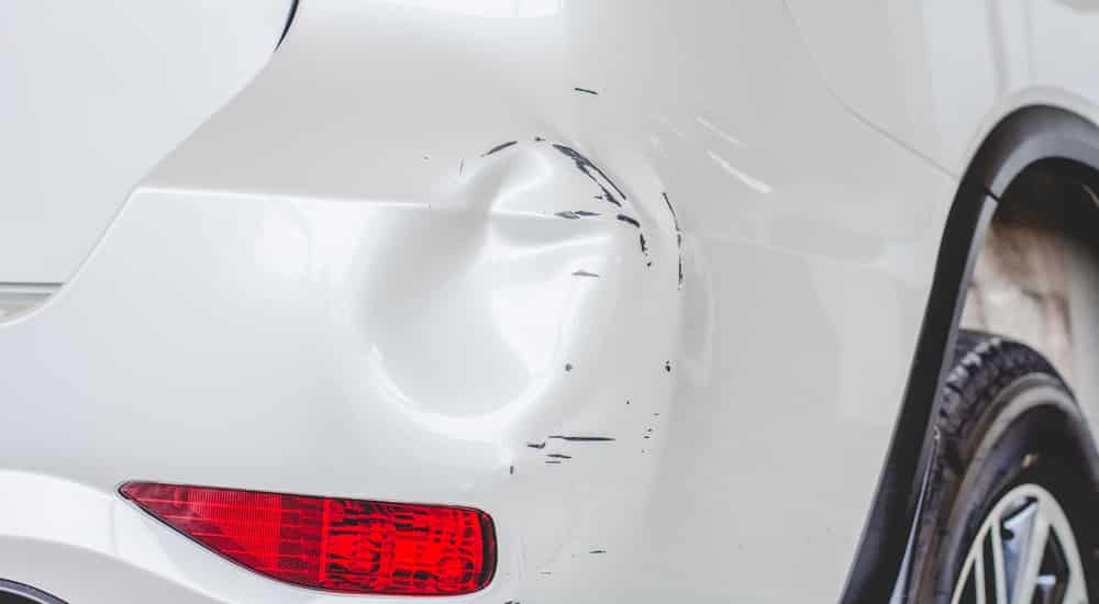 car dent