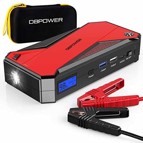VETOMILE 800A Jump Starter with Ultra Safety Smart Clamps 18000mAH Portable Power Pack Bank 