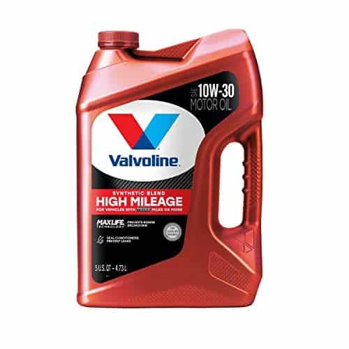 Valvoline High Mileage SAE Synthetic Blend