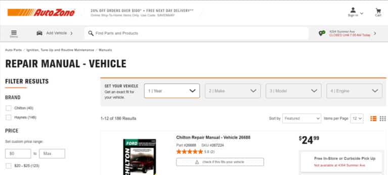 The 10 Best Car Repair Manuals