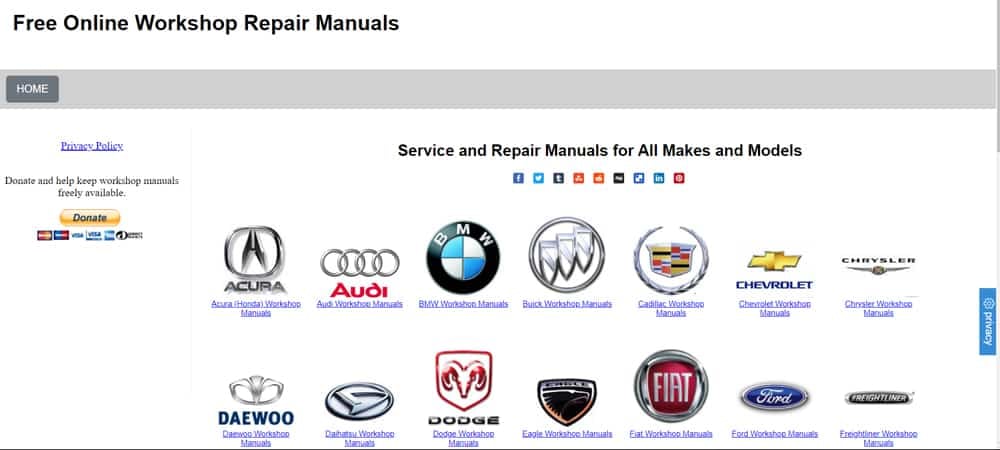 workshop repair manuals