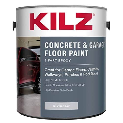 Kilz 1-Part Epoxy Acrylic Concrete And Garage Floor Paint