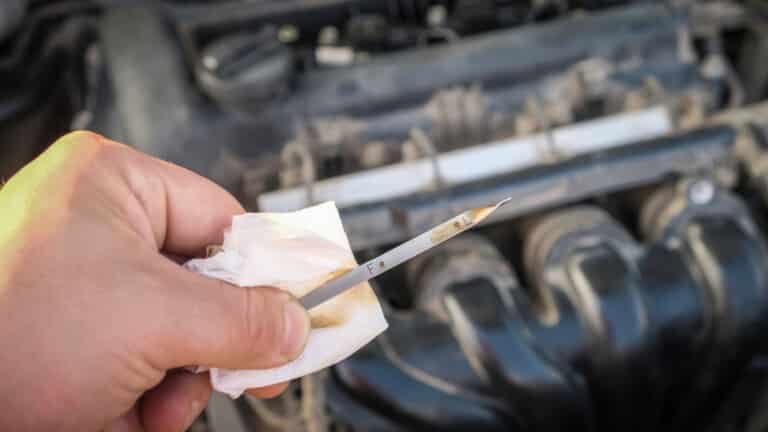 check engine oil while car on or off