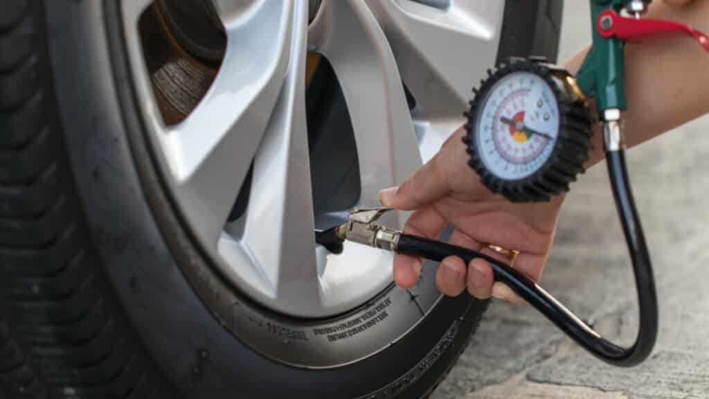 low tire pressure