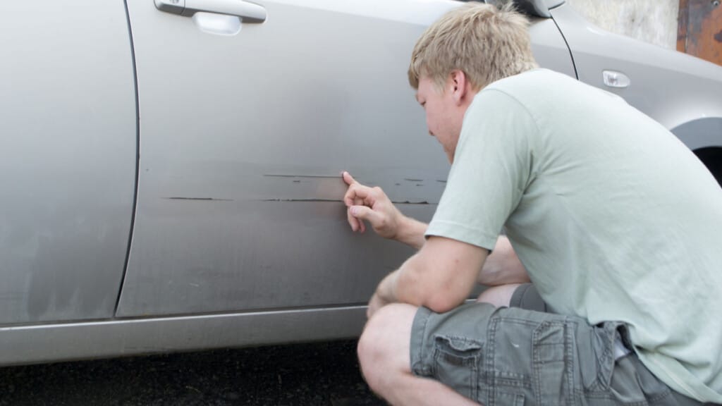 car side window scratch repair cost