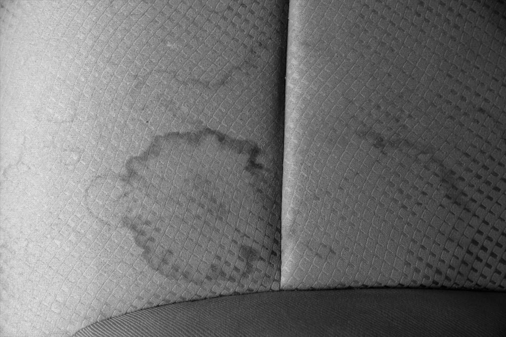 car seat stain