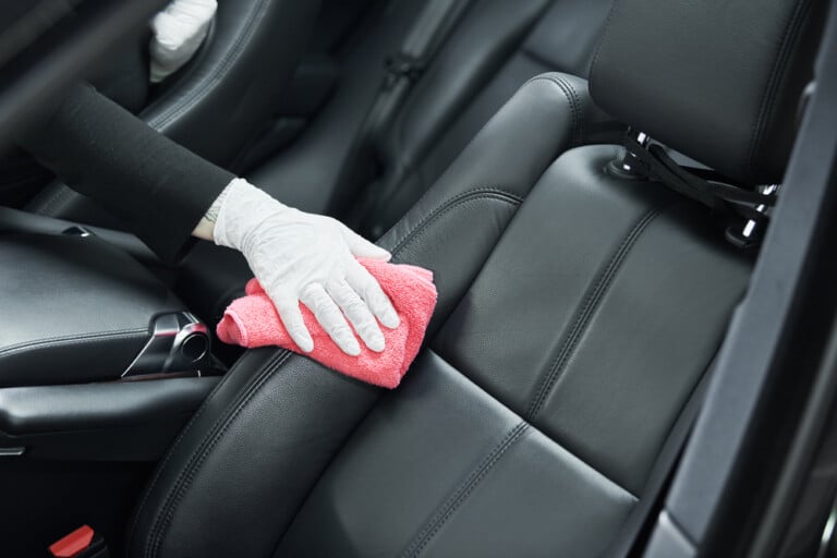 How To Clean Cloth Or Leather Car Seats