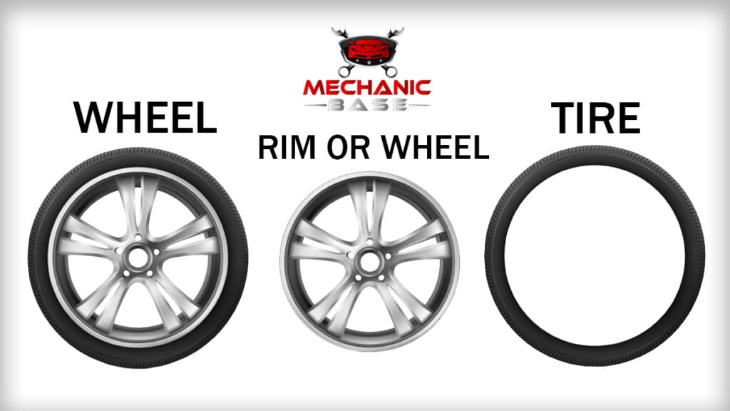 Are Tires And Wheels The Same Thing 