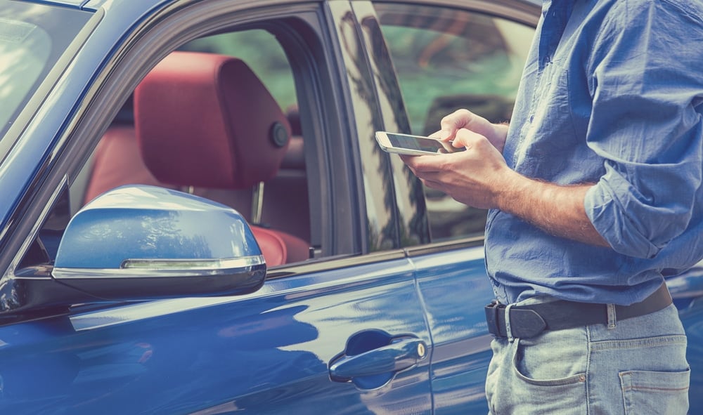 car app open door