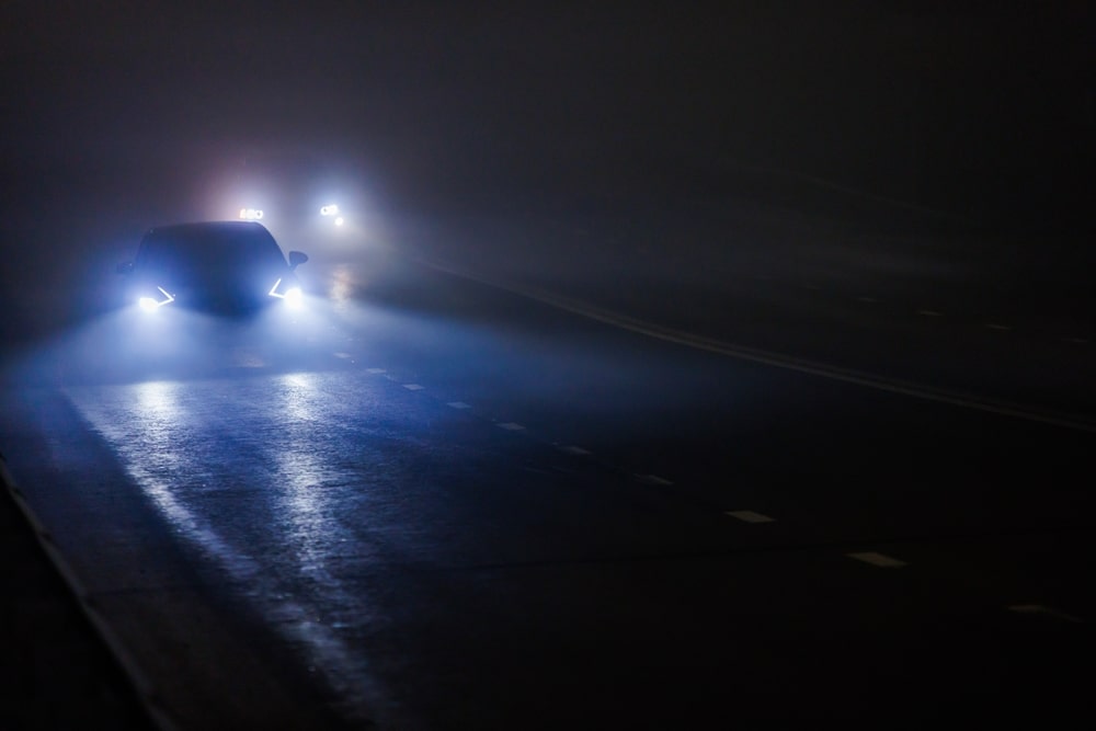 low beam car