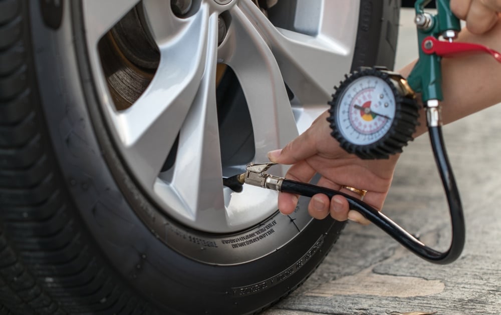 check tire pressure