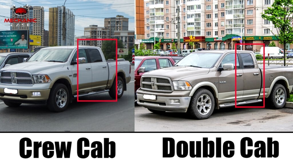 Extended Cab Vs. Crew Cab Pickup Truck - Differences