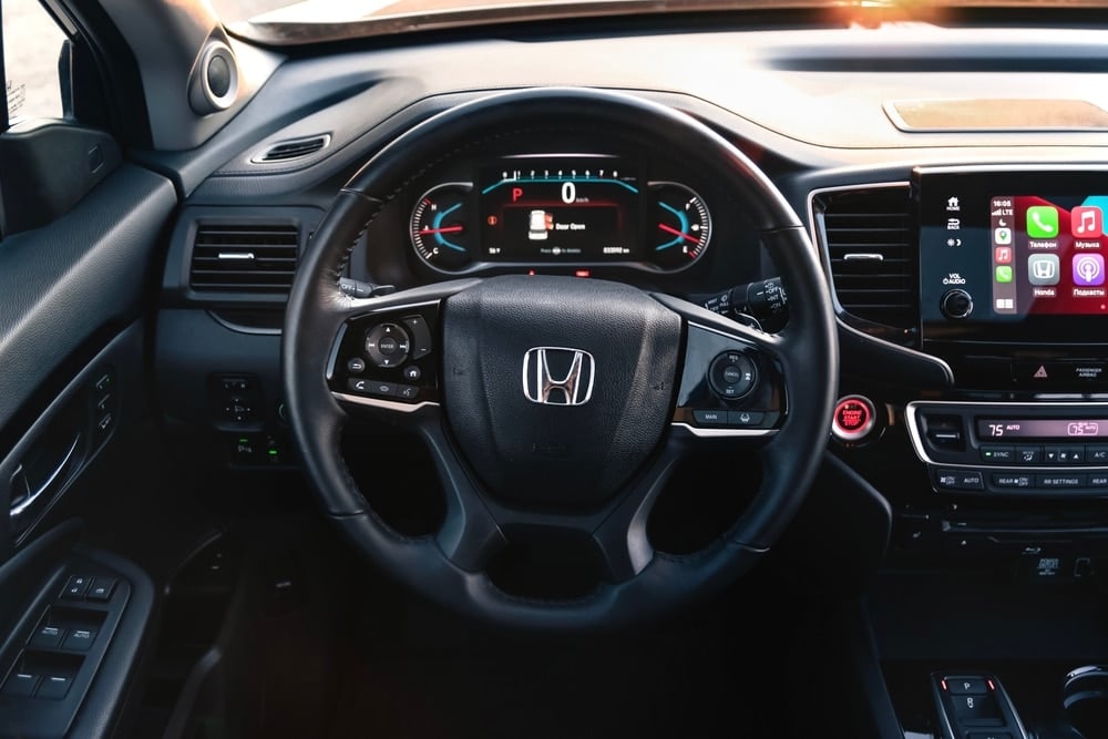 Honda interior