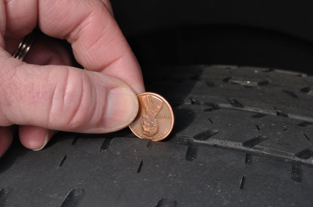 Penny tire test