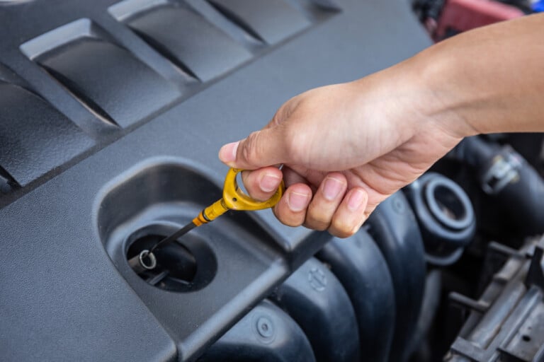 What Would Cause Oil To Spray All Over The Engine?