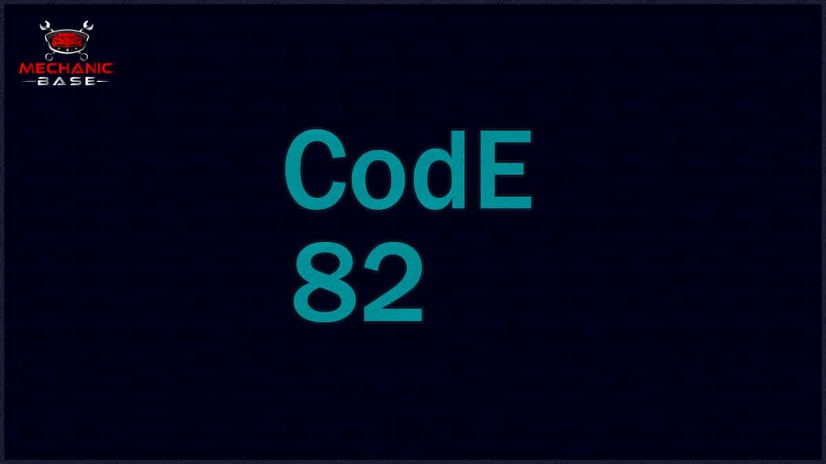 Code 82 Chevy