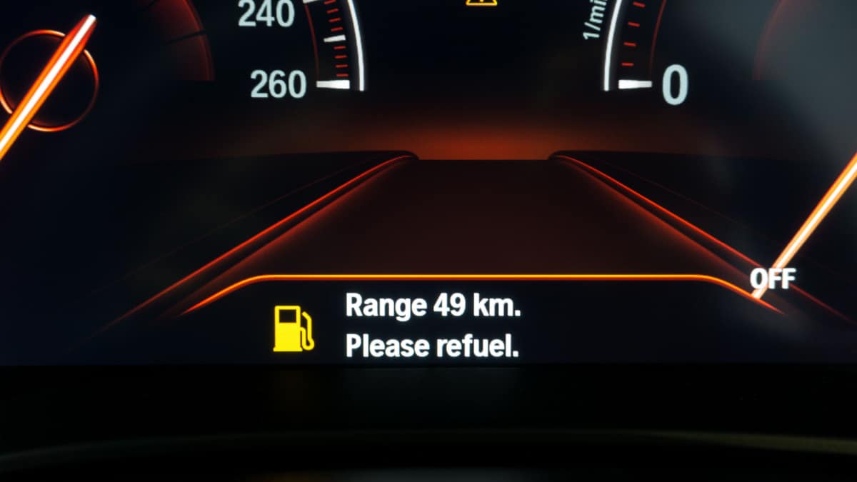 car fuel range