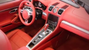 Car Red Interior
