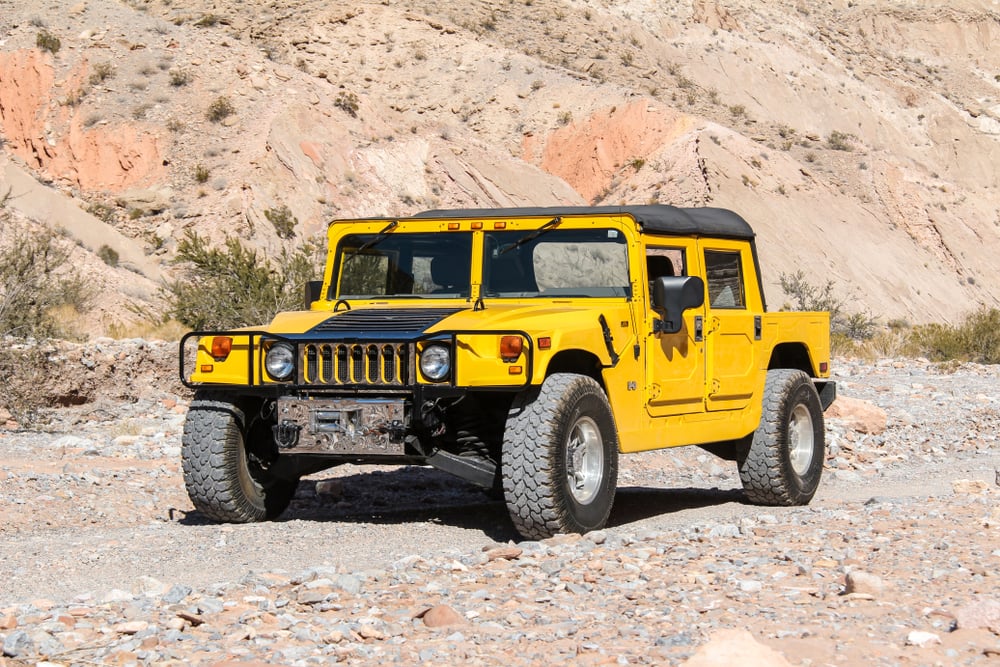Hummer H1 with a Duramax engine